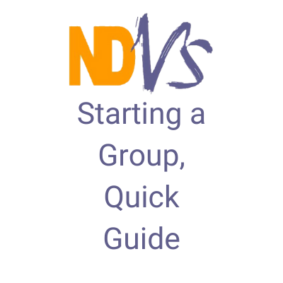 NDVS – Fact Sheet – Starting a Group, Quick Guide