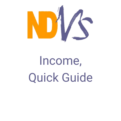 NDVS – Fact Sheets – Income, Quick Guide